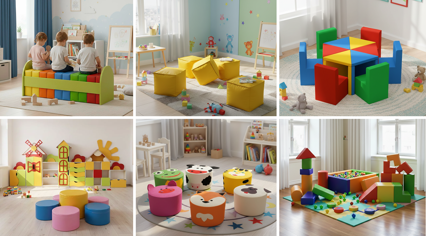 Module softplay pentru copii