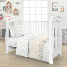 Set lenjerie de pat  imprimat