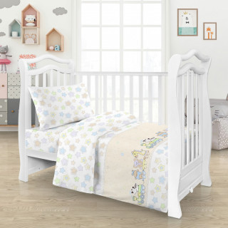 Set lenjerie de pat  imprimat