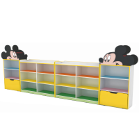 Стеллаж для игрушек "Микки Маус"