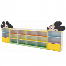 Etajera pentru jucării "Mickey Mouse" 