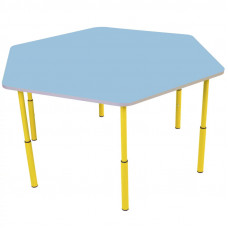 Стол детский шестиугольный
