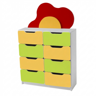 Dulapior pentru copii ''Poienita cu flori'' 