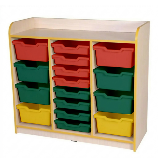 Dulap cu cutii pentru depozitare