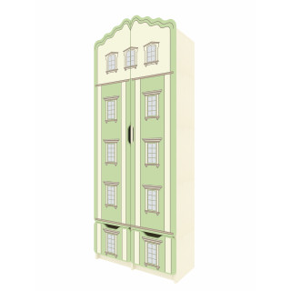 Dulap pentru haine si acte „Orașul Vechi” cu imprimare foto 