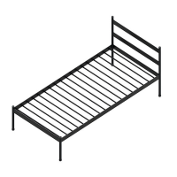 Pat metalic de o persoana