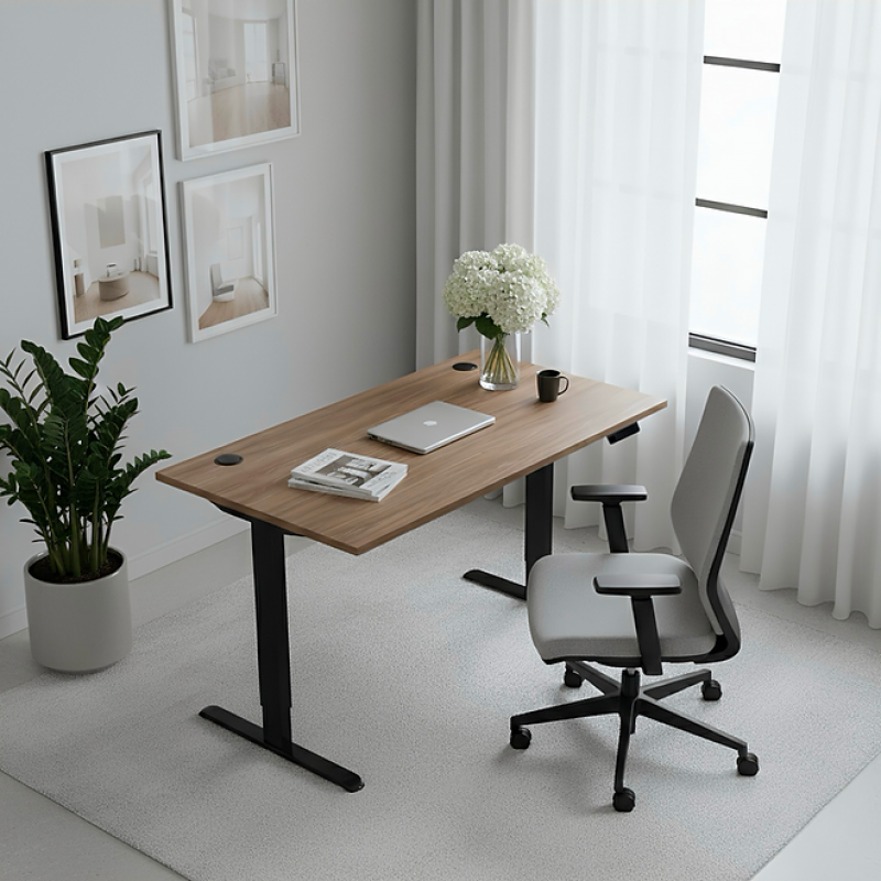 Masa de scris cu reglare electrică, monomotor