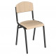 Полумек стол ISO изкуствена кожа 0221