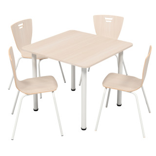 Комплект мебели для столовой четырехместный 