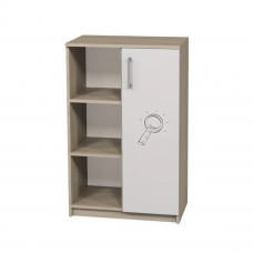 Тумба полузакрытая с одной дверцей и фотопечатью