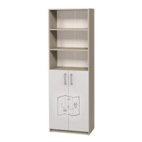 Шкаф полузакрытый с фотопечатью