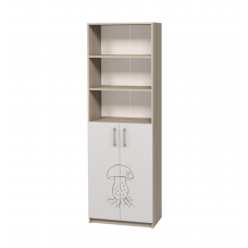 Dulap semi-închis cu imprimare foto