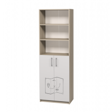 Dulap semi-închis cu imprimare foto