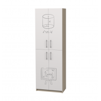  Затворен шкаф с 4 врати с фотопечат