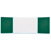 Tabla scolara triptica magnetica pentru creta 3000х1000 mm