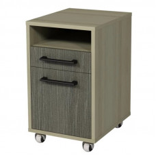 Тумба мобильная с дверцей и ящиком