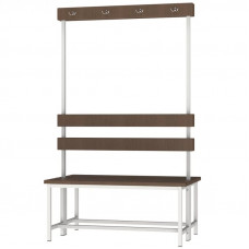 Bancă cu cuier bilaterală