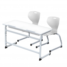 Set mobilier scolar dublu