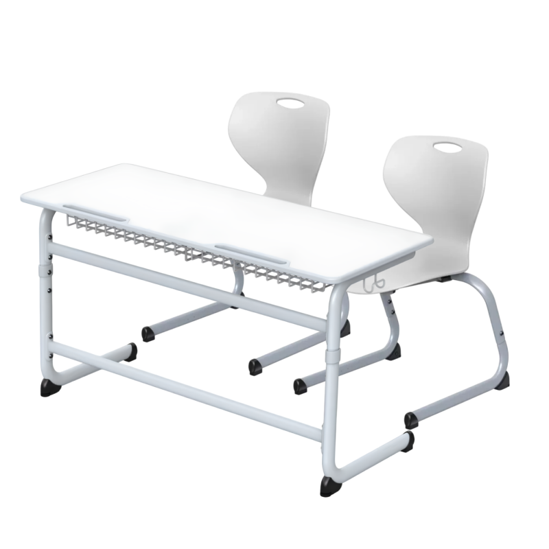 Set mobilier scolar dublu