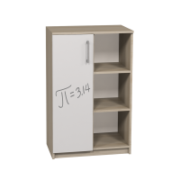 Тумба полузакрытая с одной дверцей и фотопечатью