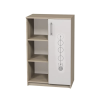 Тумба полузакрытая с одной дверцей и фотопечатью