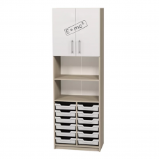 Шкаф полузакрытый с лотками и фотопечатью