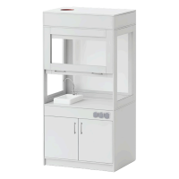 Шкаф вытяжной демонстрационный с мойкой и розетками