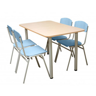 Комплект мебели для столовой четырёхместный HPL