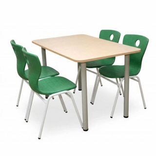 Комплект мебели для столовой четырёхместный HPL