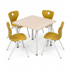 Комплект мебели за столова четириместен HPL