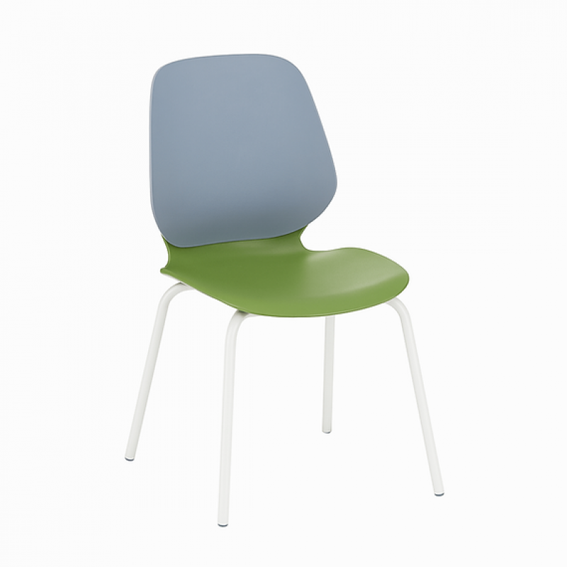 Scaun monobloc din plastic în 3 straturi