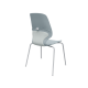 Scaun monobloc din plastic în 3 straturi