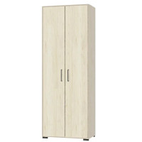 Двукрилен шкаф с рафтове