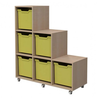 Etajeră mobilă cu tăvi N3