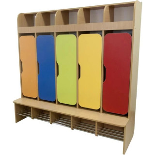 Dulap vestiar cu suport pentru incaltaminte