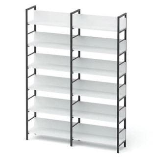 Etajeră cu două secțiuni