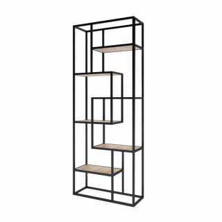 Raft metalic cu 5 polite din PAL