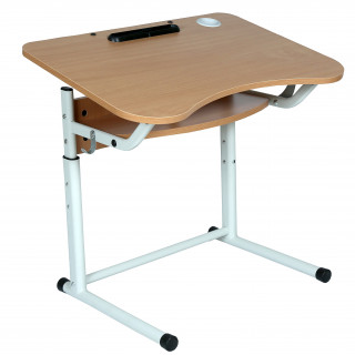 Banca scolara individuala cadru oval