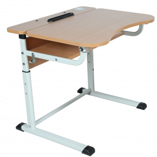 Banca scolara individuala pe cadru oval