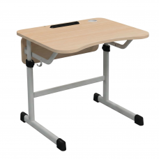 Banca scolara individuala, pe cadru combinat oval