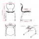 Set mobilier scolar individual, cu inaltime reglabila