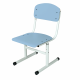 Scaun scolar pe carcasa rotunda reglabil pe inaltime