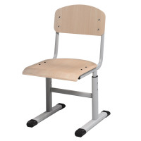 Scaun cu adâncitură anatomică, cu acoperire HPL