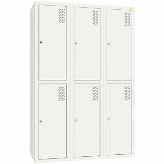 Шкаф одежный трехсекционный (6 ячеек)