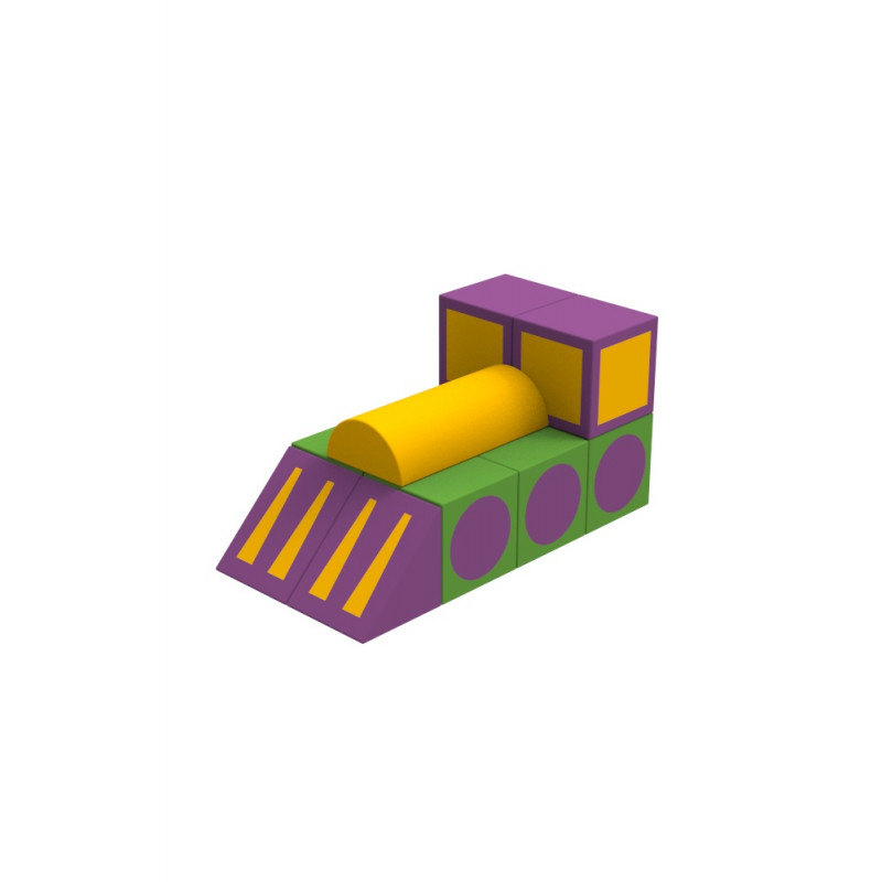 Set din module softplay "Tren"