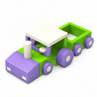Игровой модуль-конструктор Трактор
