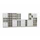Set de dulapuri pentru cabinetul de geografie din 8 compartimente